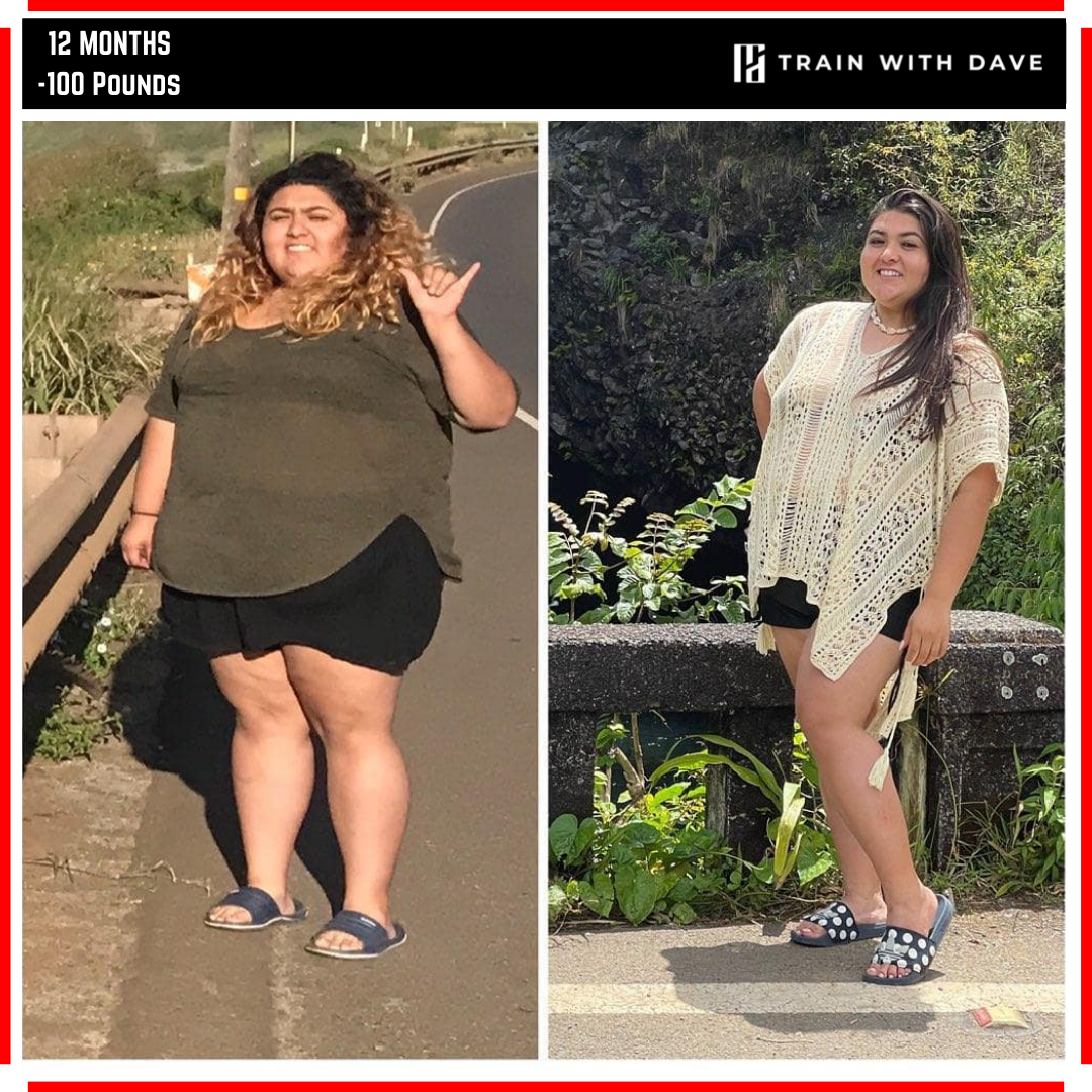 Dayami M. — 100 pounds lost with Train With Dave, Bakersfield CA